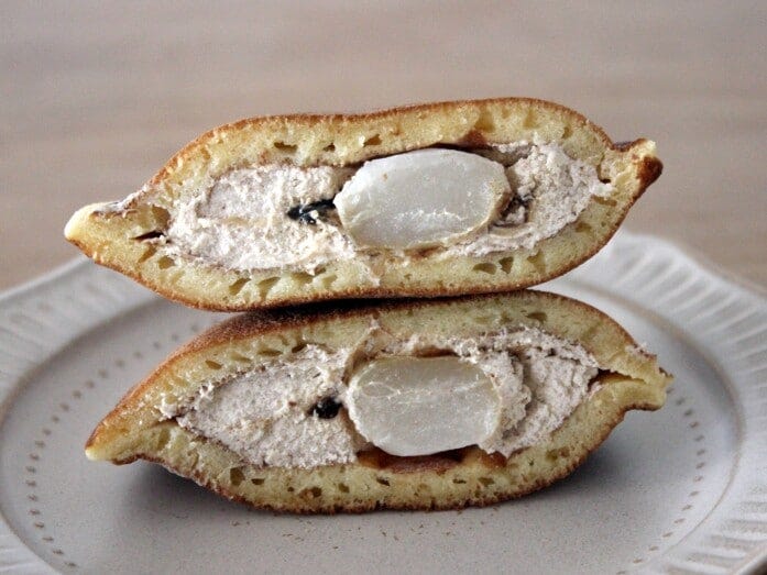 きなこの香ばしさと生地のコクが重なって、より風味豊かな味わいに