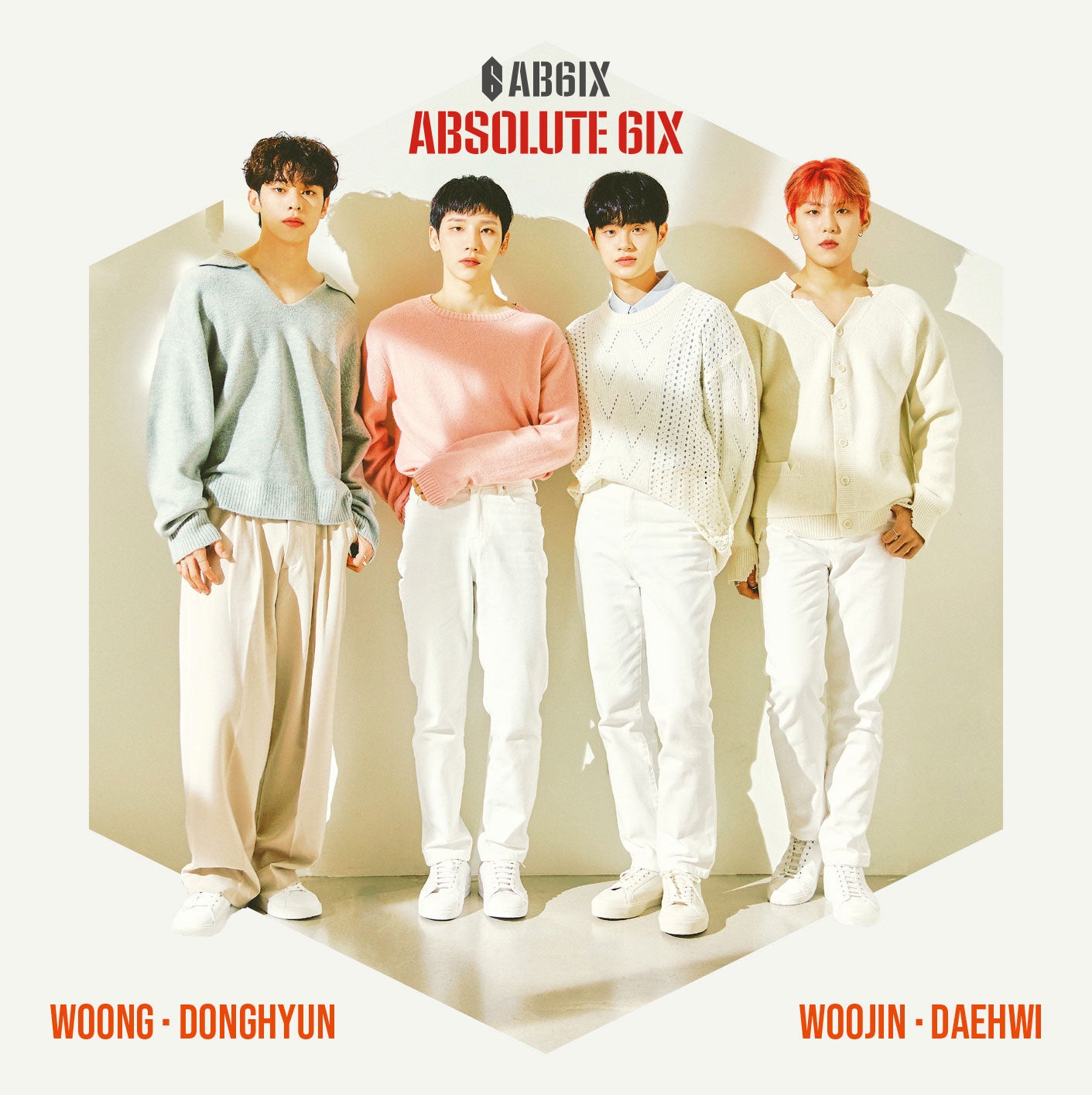 AB6IX JAPAN DEBUT MINI ALBUM『ABSOLUTE 6IX』（11月24日発売）通常盤（提供写真）
