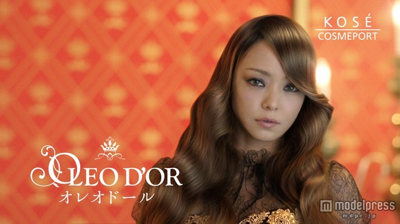 安室奈美恵出演のTVCM「オレオドール」篇のワンカット