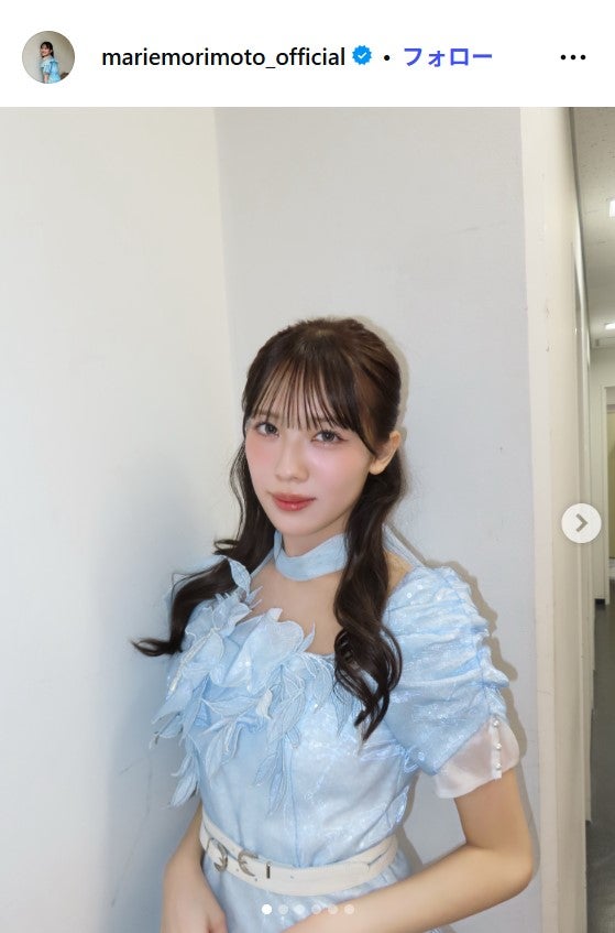 森本茉莉Instagramより