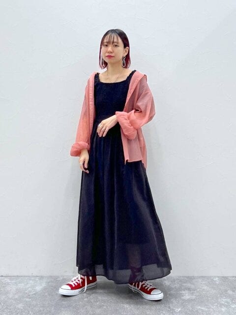 グローバルワーク　ワンピース　体型カバー