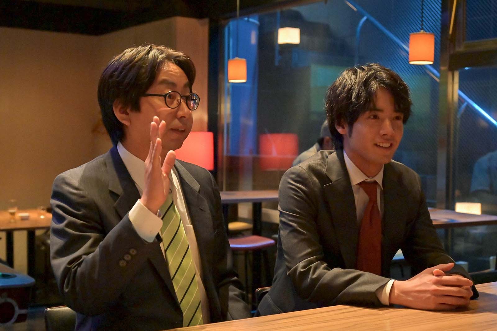 おいでやす小田、赤楚衛二「石子と羽男―そんなコトで訴えます？―」第7話より（C）TBS