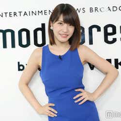 モデルプレス - 岸明日香、Gカップ美バストの秘訣「ここぞという時に…」<モデルプレスインタビュー>
