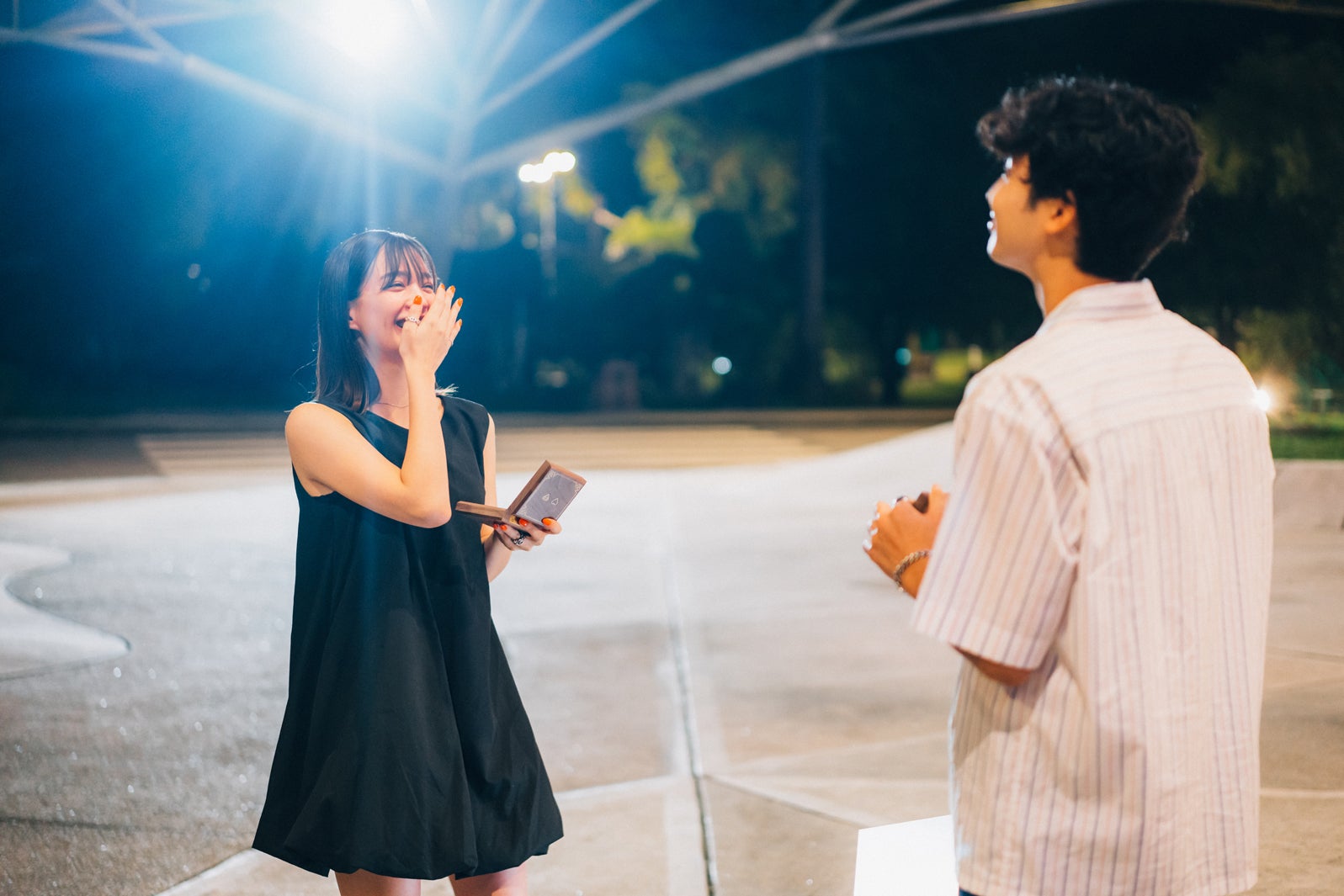 矢ヶ部初音、高崎凌「LOVE CATCHER Japan」最終話（C）CJ ENM CO., LTD. All Rights Reserved（C）AbemaTV,Inc.