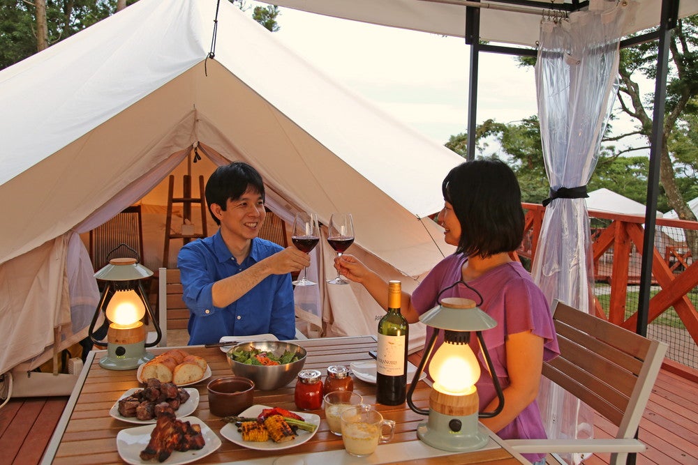 マザー牧場 グランピング THE FARM （提供画像）