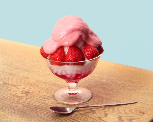 ふわっとかき氷（いちご）／画像提供：コンテンポラリープランニングセンター