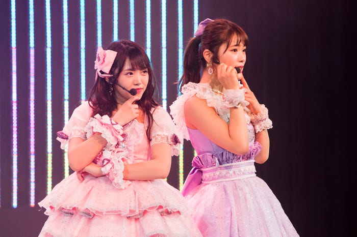 植村梓・渋谷凪咲 (C)NMB48
