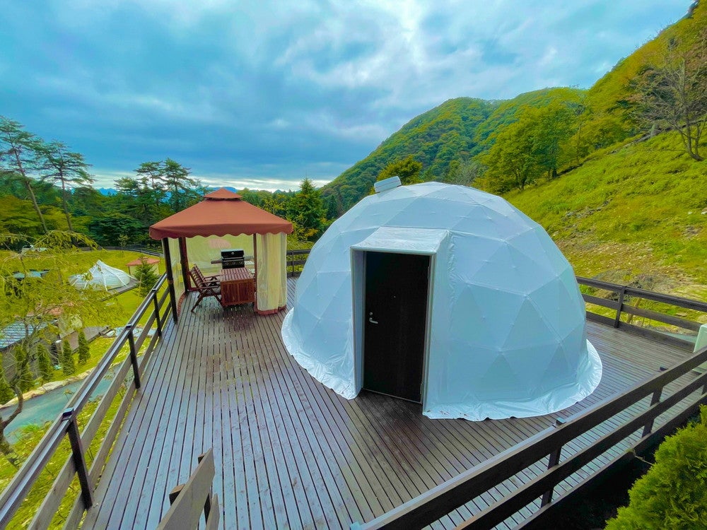 軽井沢グランピング グランクラッセ／画像提供：貫井商事