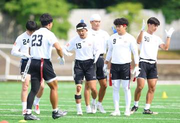フラッグフットボール男子日本代表主将・植松「歴史の一ページ目をつくる」 五輪出場権かかる世界選手権へ意気込み
