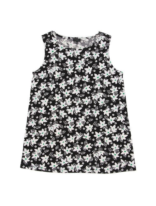 マットジャージフラワープリントチュニック「TALBOTS」7,560円（税込）／画像提供：TALBOTS