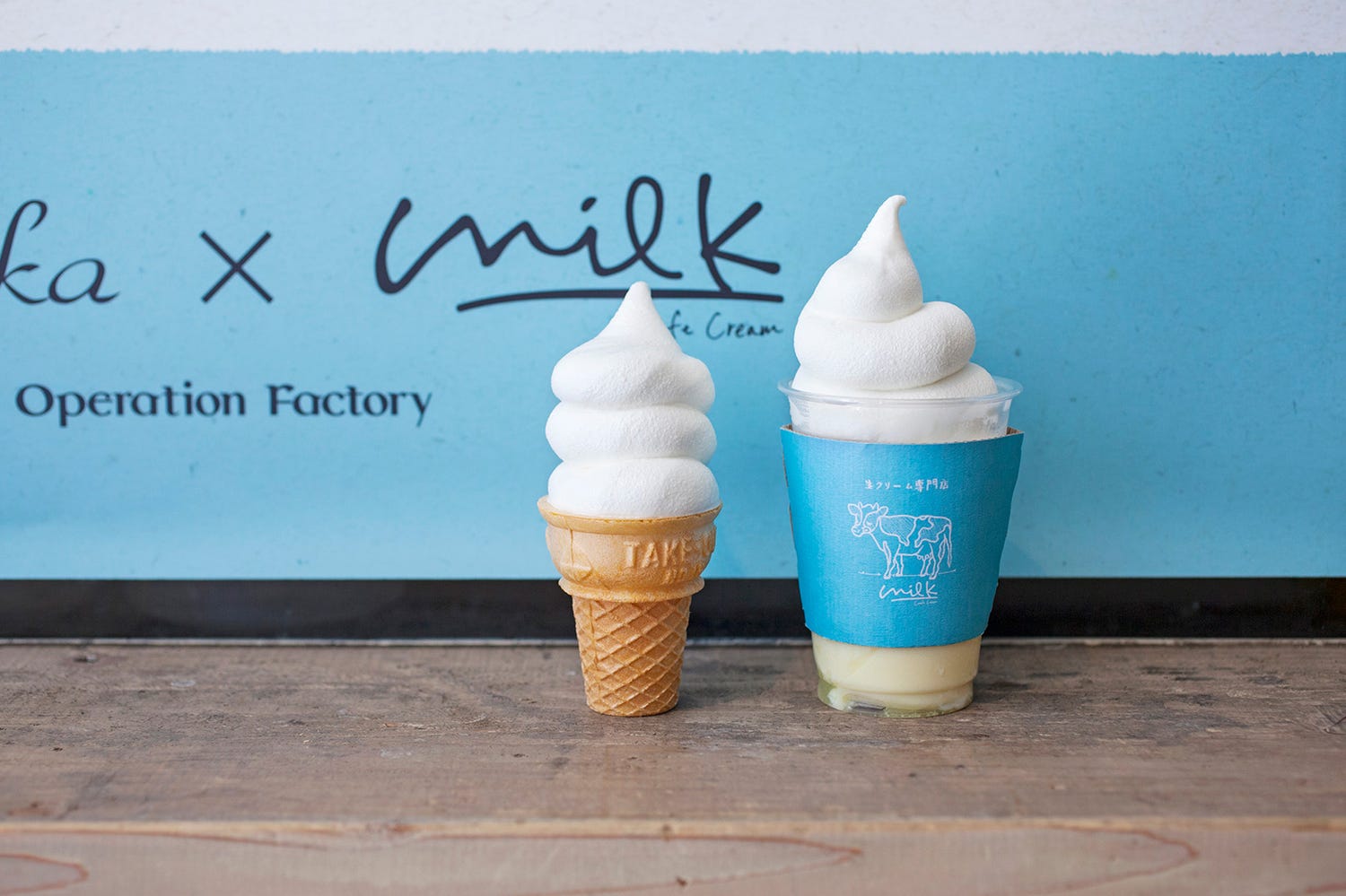 日本初の生クリーム専門店「ミルク」原宿&新宿にOPEN 濃厚チーズケーキも新登場