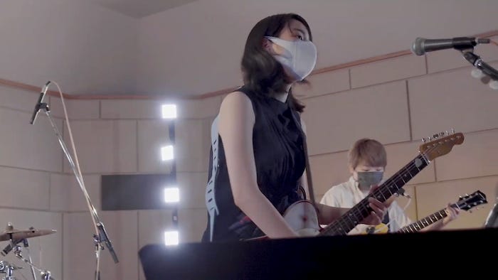 のん“おうちで観るライブ”リハーサルの様子