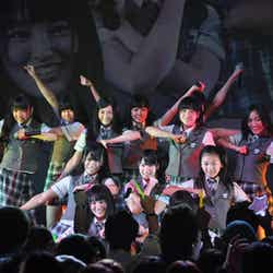 「smart&miniおしゃれ学園祭」に出演したNMB48