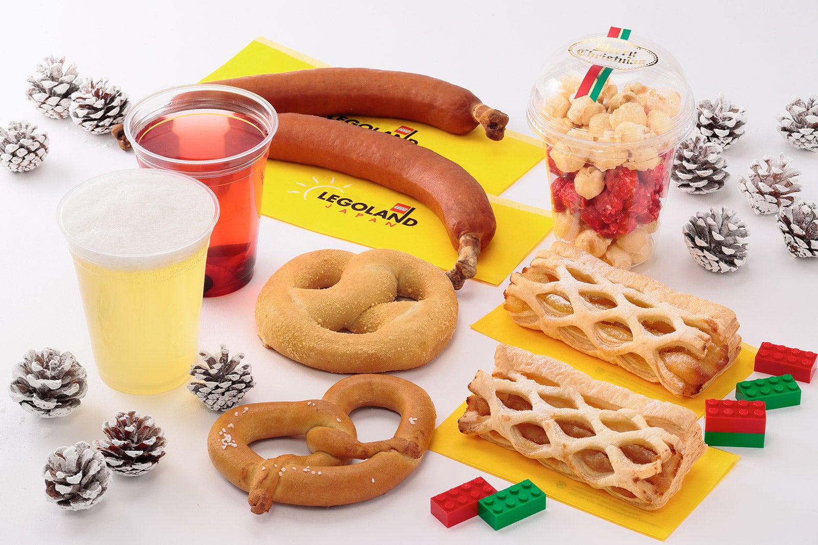 クリスマスフード／画像提供：LEGOLAND Japan