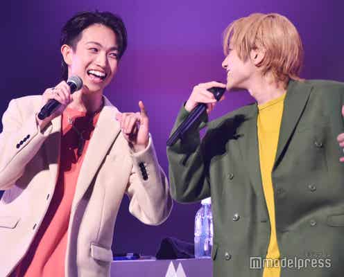 山下幸輝、サプライズ登場の綱啓永と「君の花になる」8LOOM全5曲パフォーマンス<「ホミパリ」独占取材>