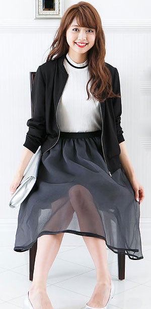 シフォンブルゾンジャケット「神戸レタス」2990円（税込）／画像提供：神戸レタス