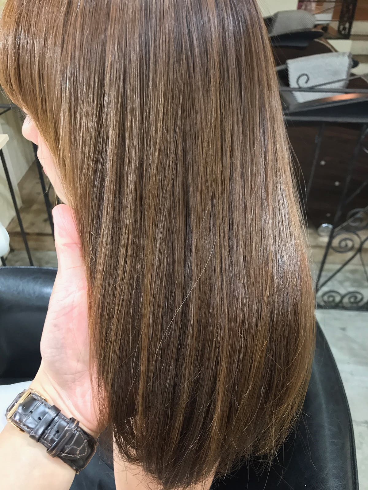 うねりを抑えながらヘアケア