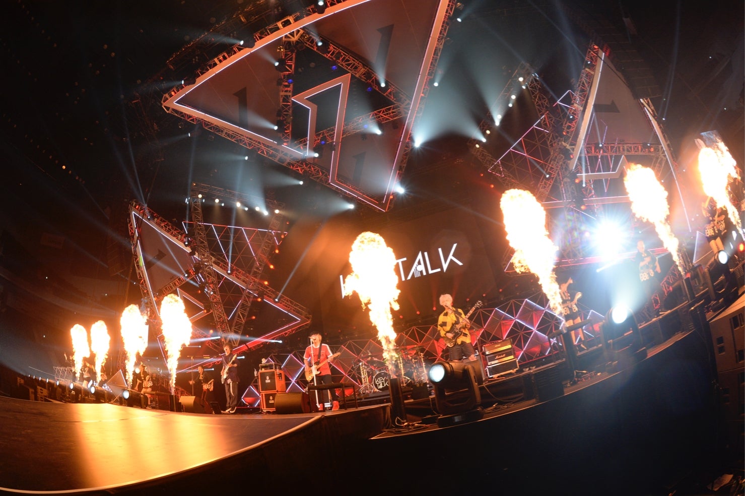 KEYTALK（C）テレビ朝日 ドリームフェスティバル 2017／写真：岸田哲平
