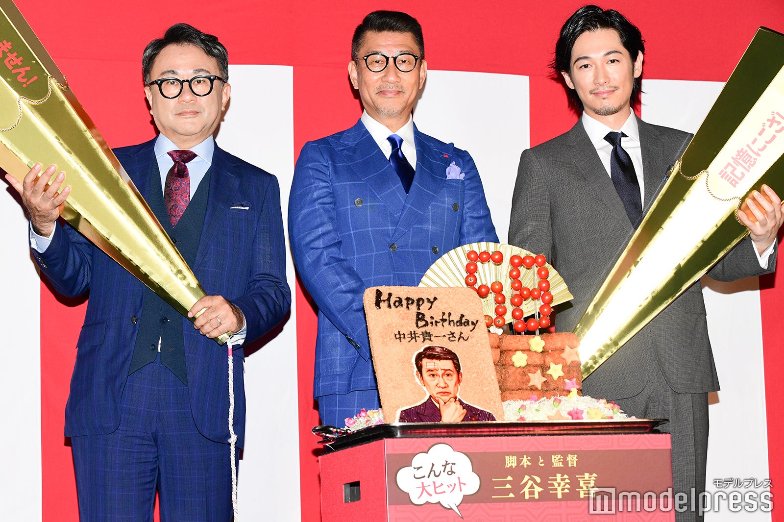 三谷幸喜監督、中井貴一、ディーン・フジオカ（C）モデルプレス