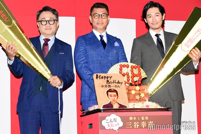 三谷幸喜監督、中井貴一、ディーン・フジオカ(C)モデルプレス