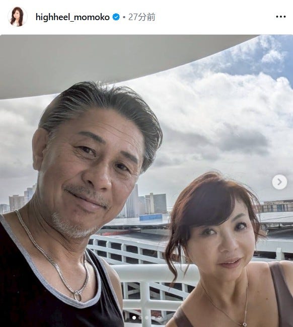 ハイヒール・モモコInstagramより