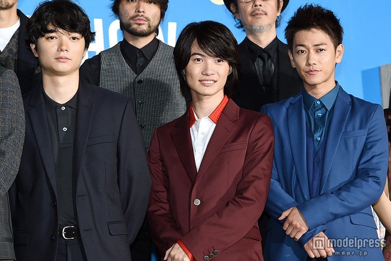 染谷将太、神木隆之介、佐藤健