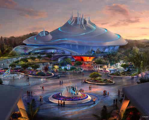 東京ディズニーランド「スペース・マウンテン」および周辺を一新 2027年オープンへ