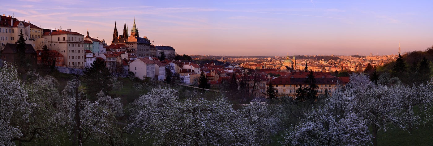 ペトシーン展望台からの風景／画像提供：チェコ政府観光局
