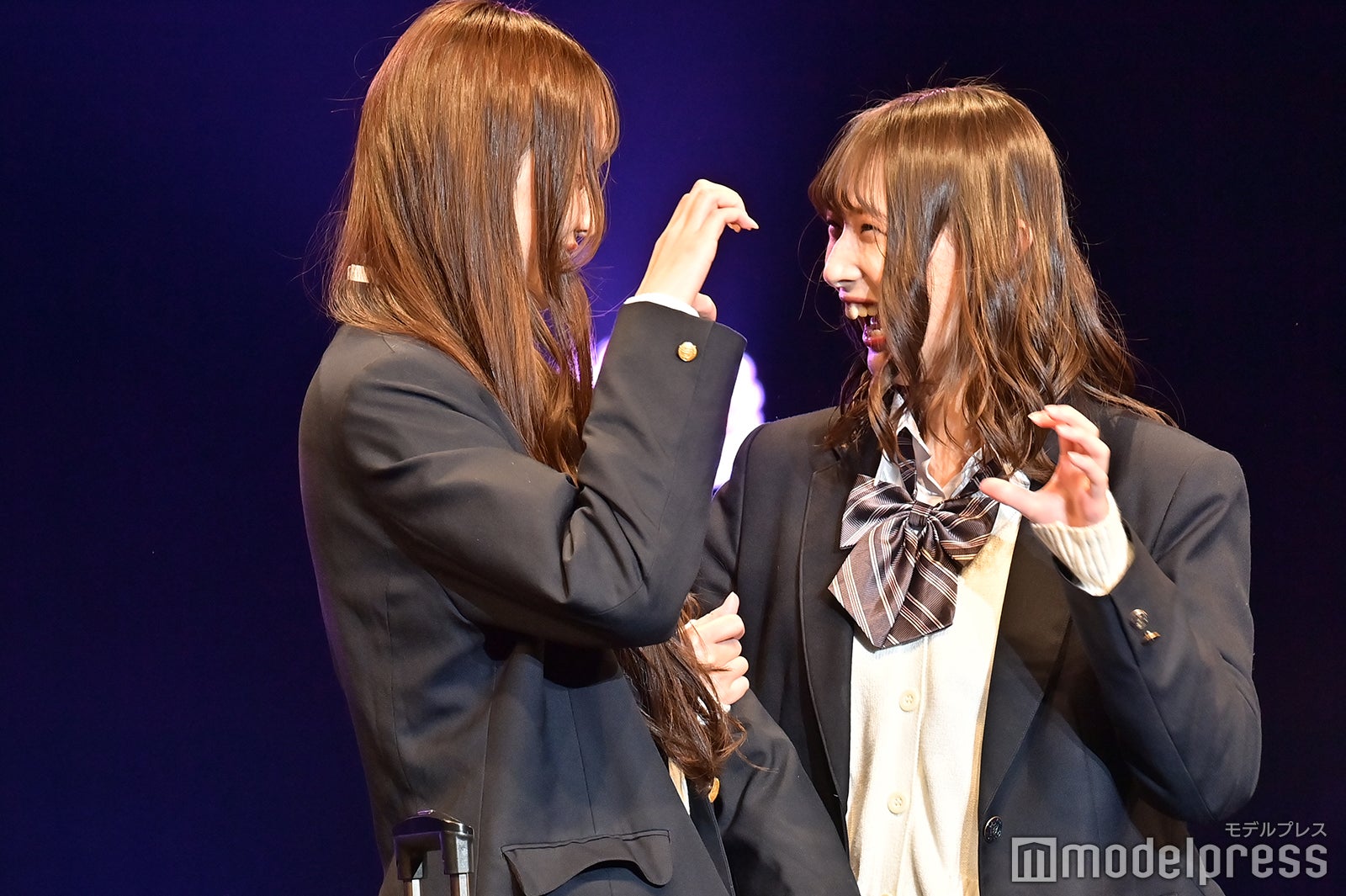 野咲美優、柚来しいな （C）モデルプレス