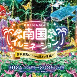 「沖縄南国イルミネーション2024-2025」東南植物楽園で開催、400万球輝く“ひかりの楽園”