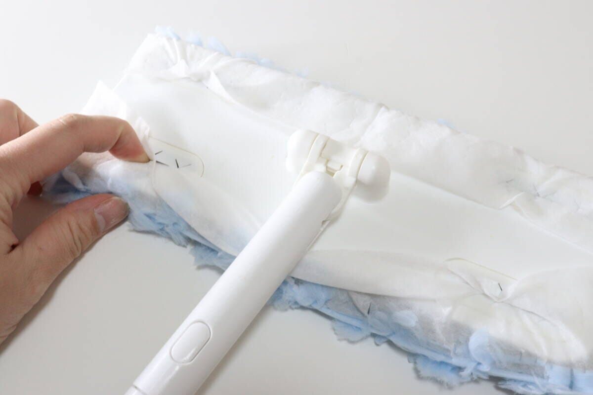 ふわふわフローリング用シート（青、10枚）　各社共通サイズ