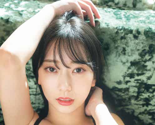 “桁違いのご令嬢”YUYU、異色シチュエーションでグラビア撮影 ゴージャスなスタイル見せる