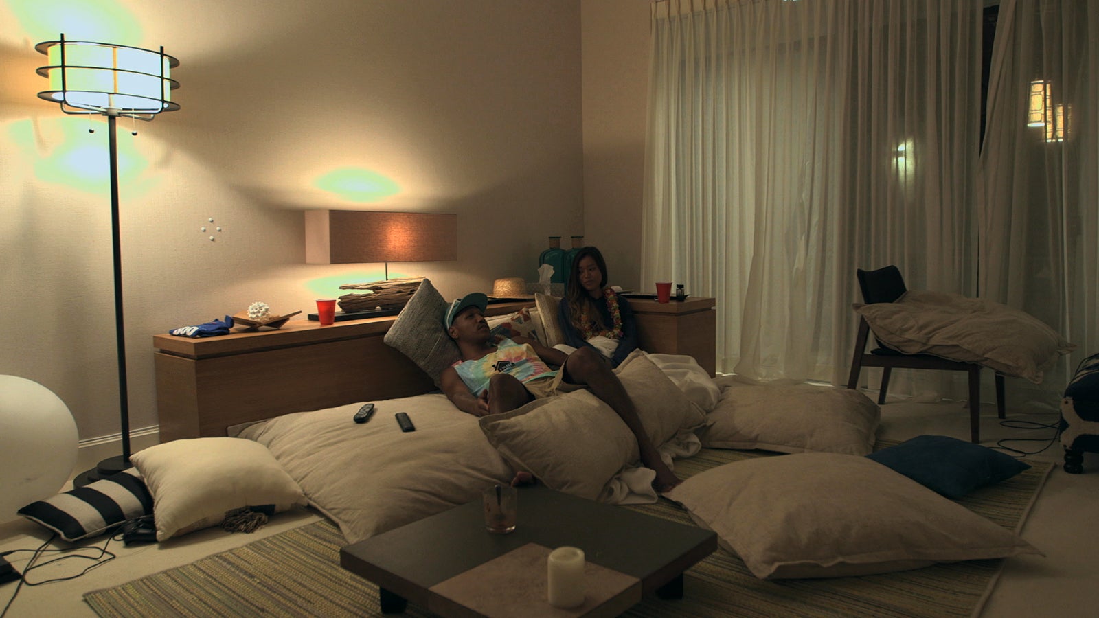 ウェズ、杏奈『TERRACE HOUSE ALOHA STATE』25th WEEK（C）フジテレビ／イースト・エンタテインメント