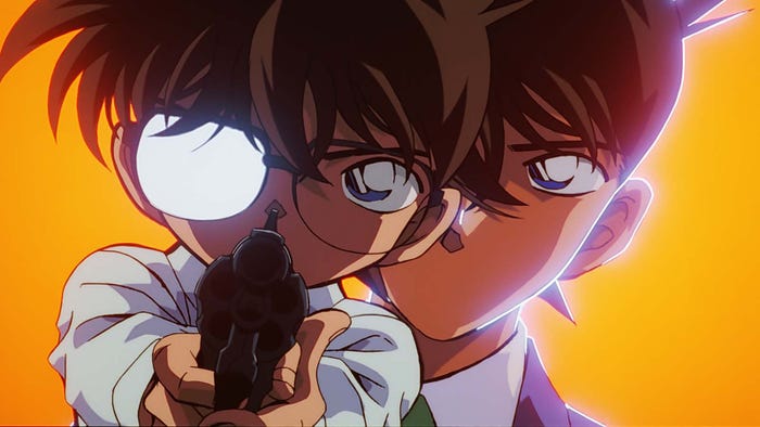 劇場版「名探偵コナン 14番目の標的」(C)1998 青山剛昌/小学館・読売テレビ・ユニバーサル ミュージック・小学館プロダクション・東宝・TMS