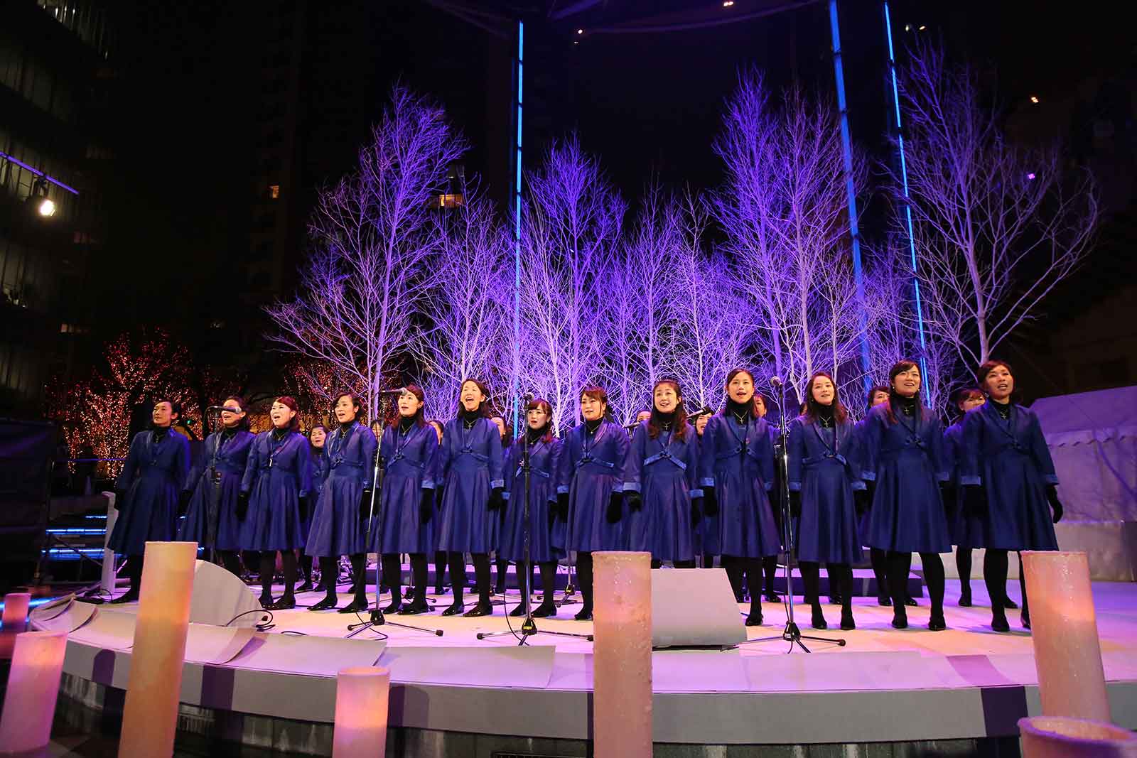 クリスマスコンサート過去の様子／画像提供：森ビル株式会社