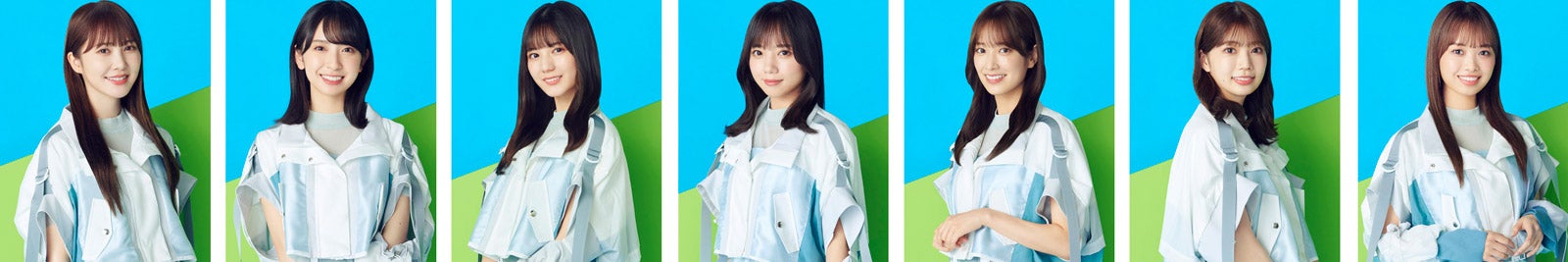 日向坂46（左から）加藤史帆、金村美玖、小坂菜緒、齊藤京子、佐々木久美、高本彩花、濱岸ひより（提供写真）