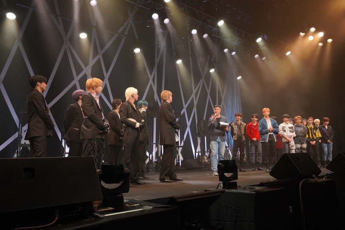 トークをするBE:FIRST、INI/JFN EARTHDAY SPECIAL TO THE FUTURE From INI(提供写真)