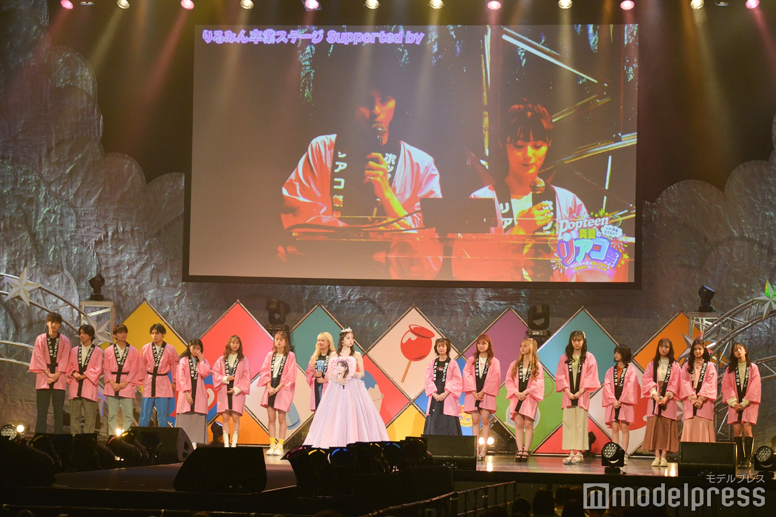 フィナーレの様子 （C）モデルプレス
