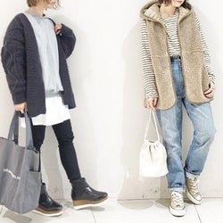 【低身長さんの重ね着テク】重ねても野暮ったく見えない!正解レイヤードコーデ