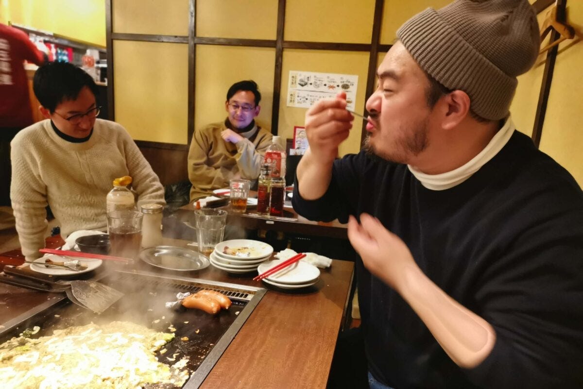 鳥羽シェフのもんじゃ焼き店