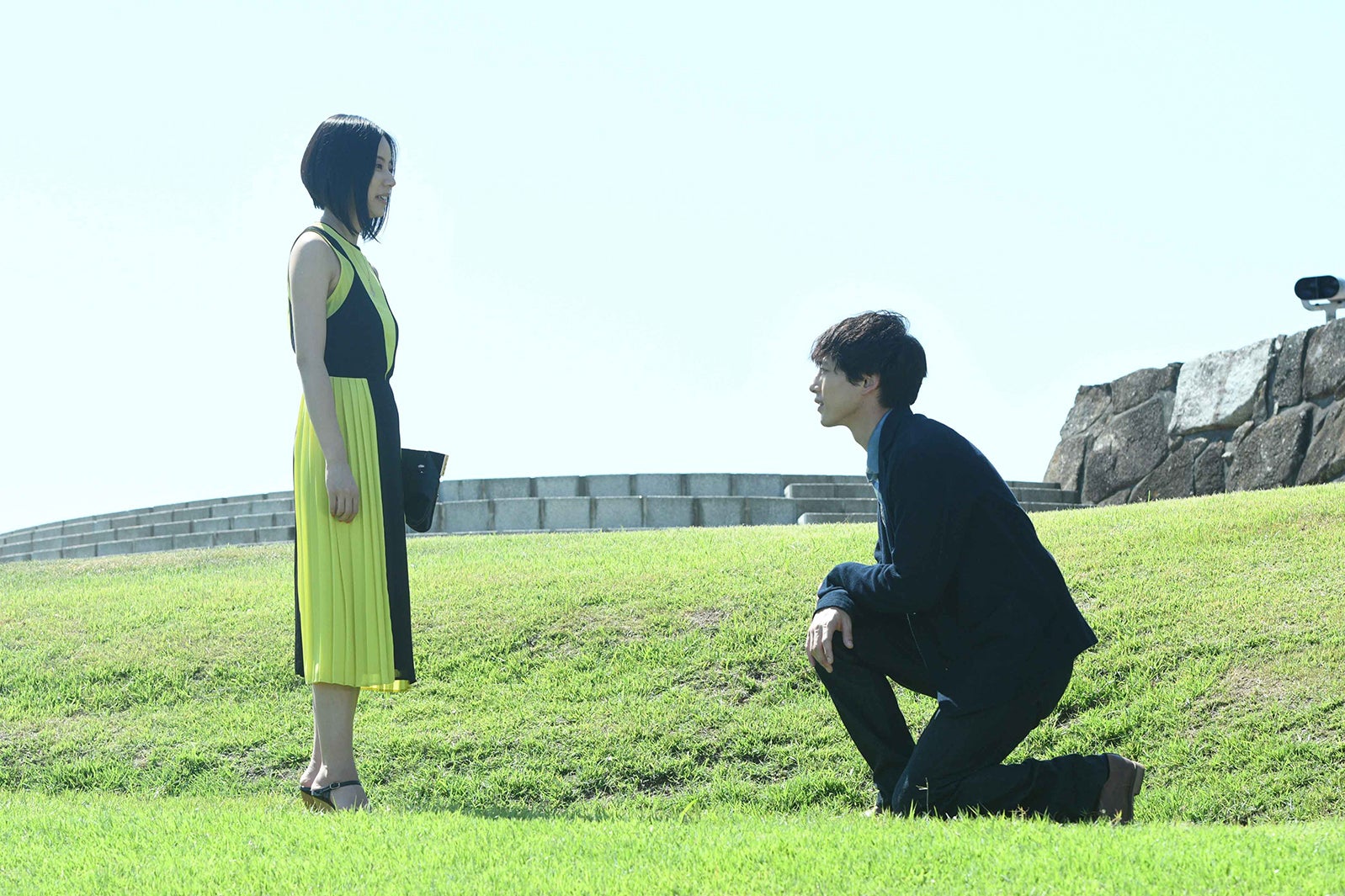 大西礼芳、坂口健太郎「ごめん、愛してる」より（C）TBS