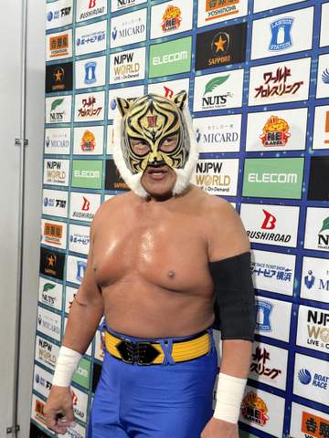 7.7引退発表タイガーマスク、IWGPジュニア挑戦を電撃表明「王者のまま引退してやる」王者DOUKIの悪徳殺法に激怒「佐山聡のストロングスタイルでぶっつぶす」