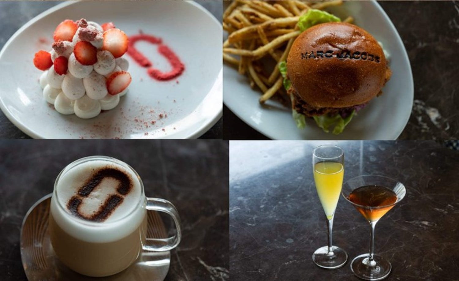 “J MARC”ロゴのデザートやラテも!「MARC JACOBS CAFE」青山に限定オープン