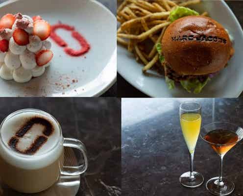 “J MARC”ロゴのデザートやラテも!「MARC JACOBS CAFE」青山に限定オープン