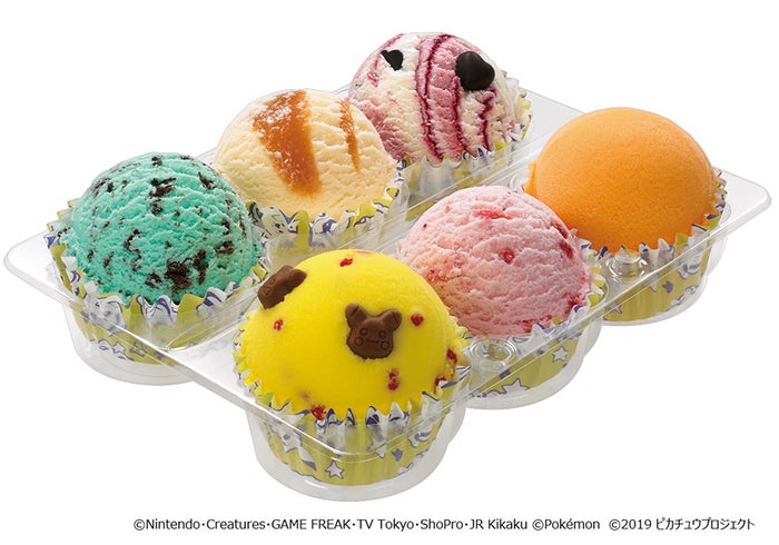 ポケモン バラエティパック／画像提供：B-R サーティワン アイスクリーム