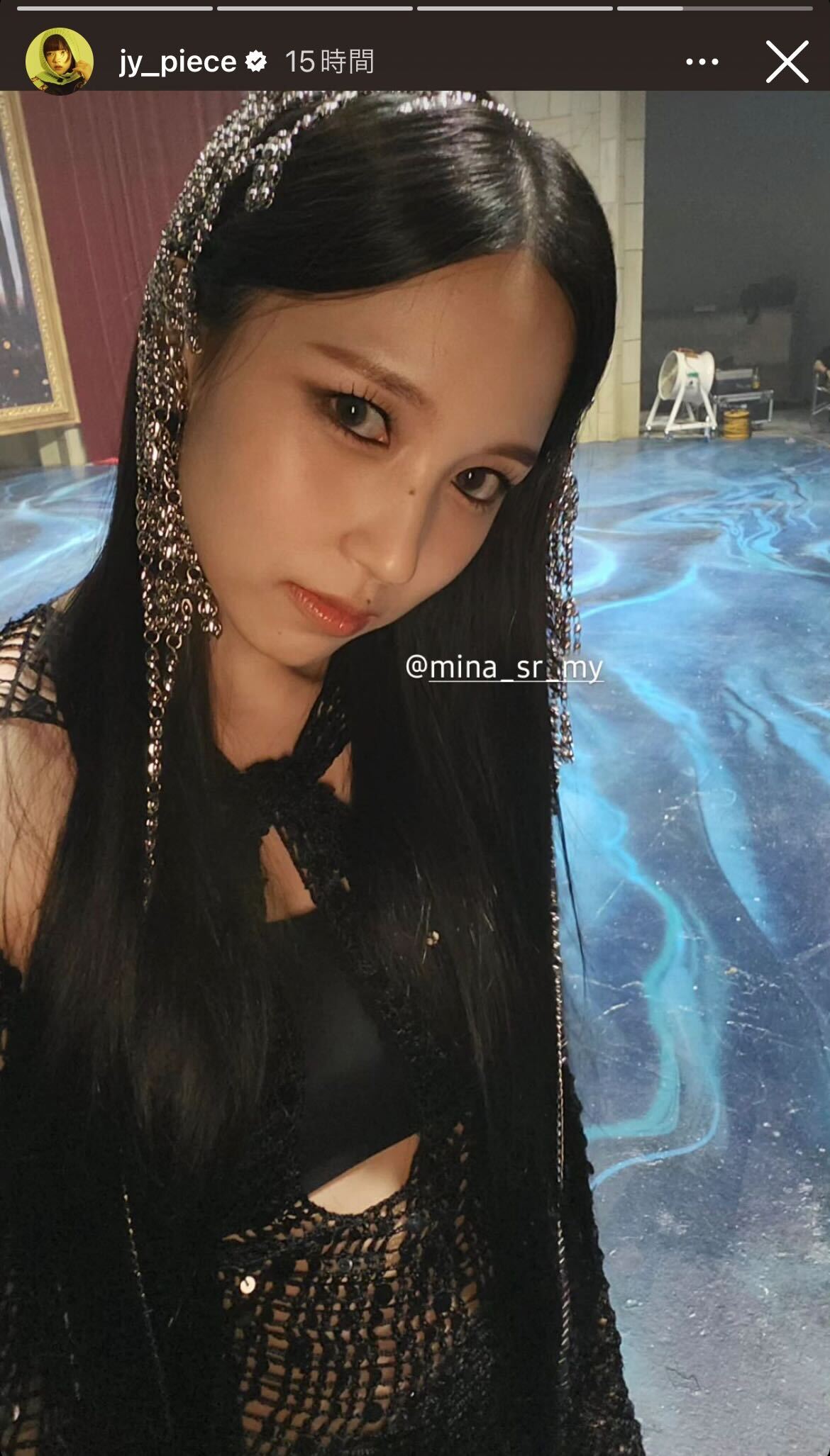 ミナ／ジョンヨンInstagramストーリーズより