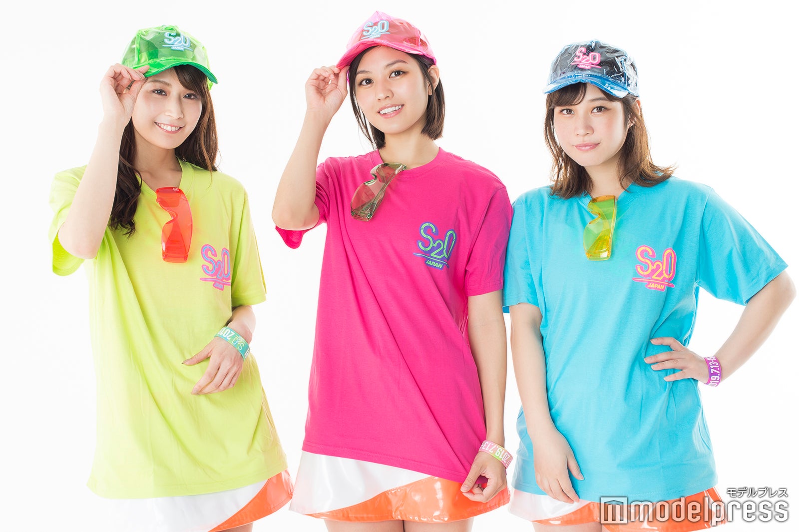 沢すみれ、林ゆめ、高橋凛（C）モデルプレス