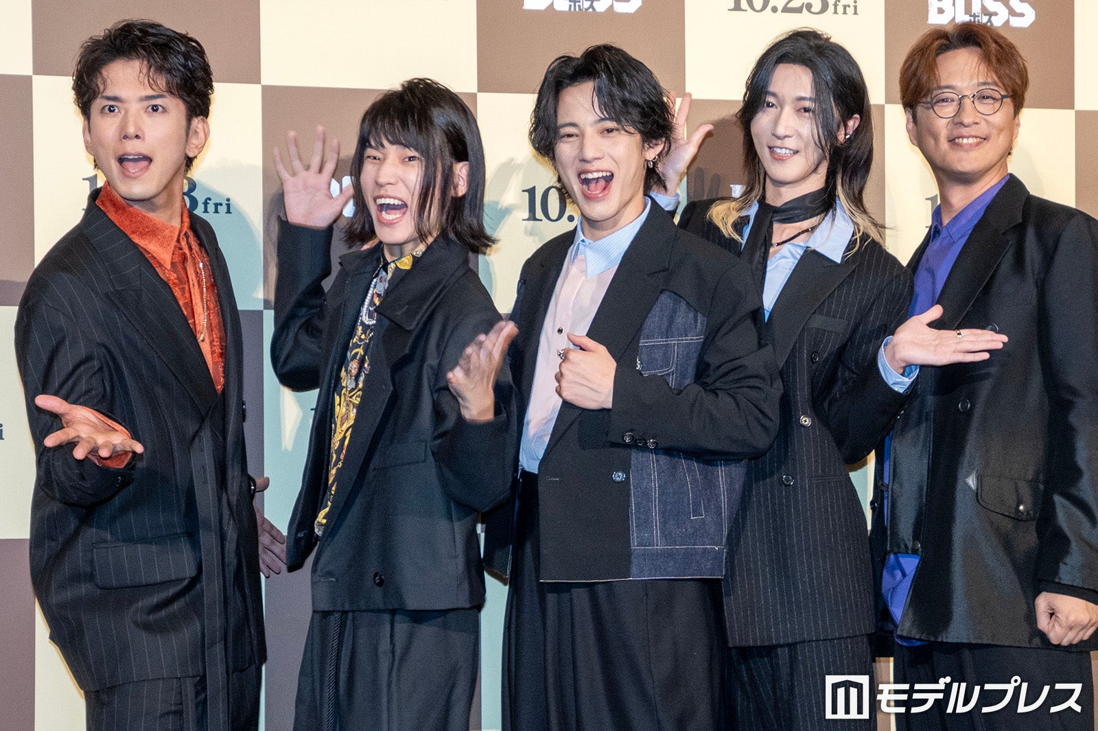 モナキ（じん、おヨネ、ケンケン、サカイJr.）、酒井一圭（C）モデルプレス
