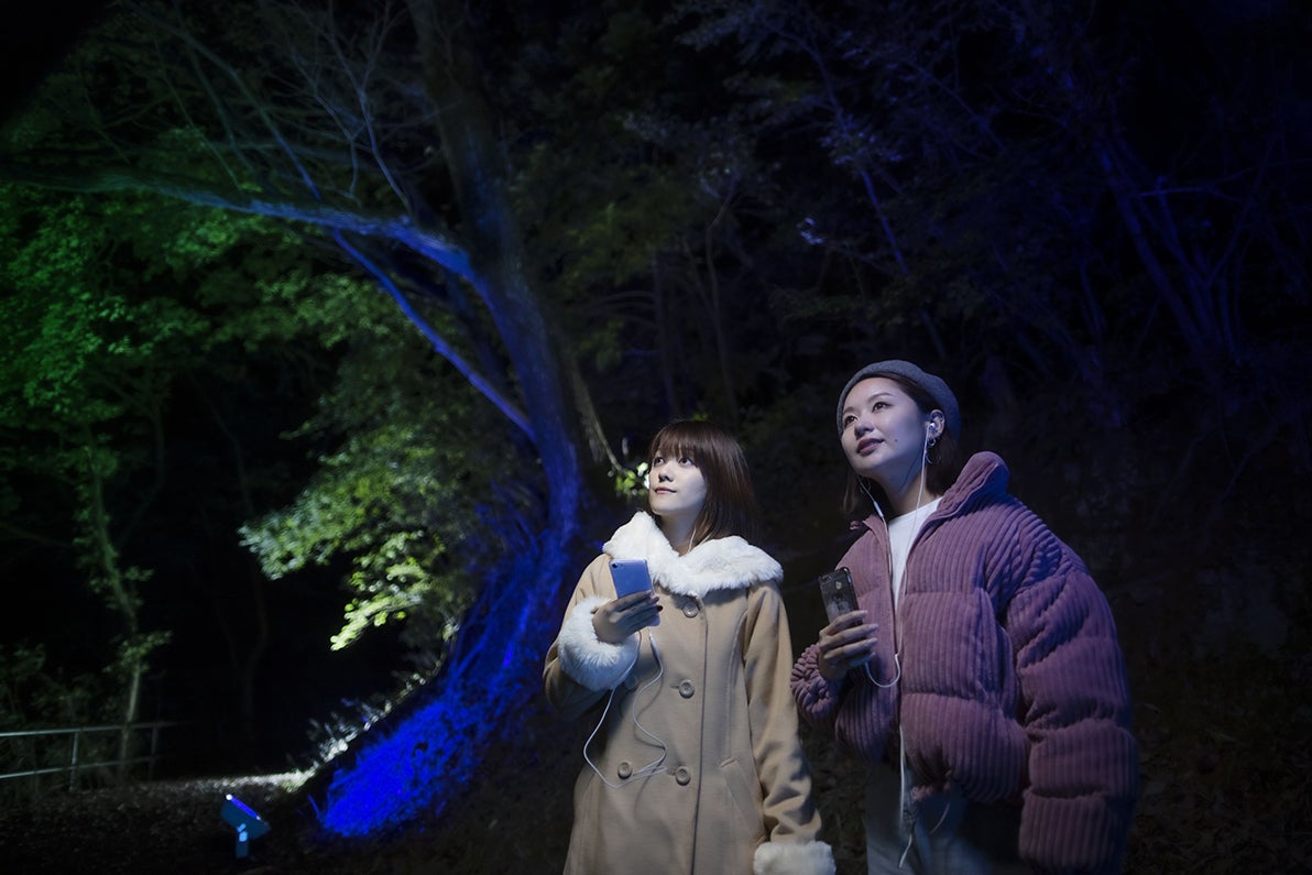 ムーミンバレーパーク、冬の森を冒険する夜限定イベント「アドベンチャーウォーク」物語の世界を体験