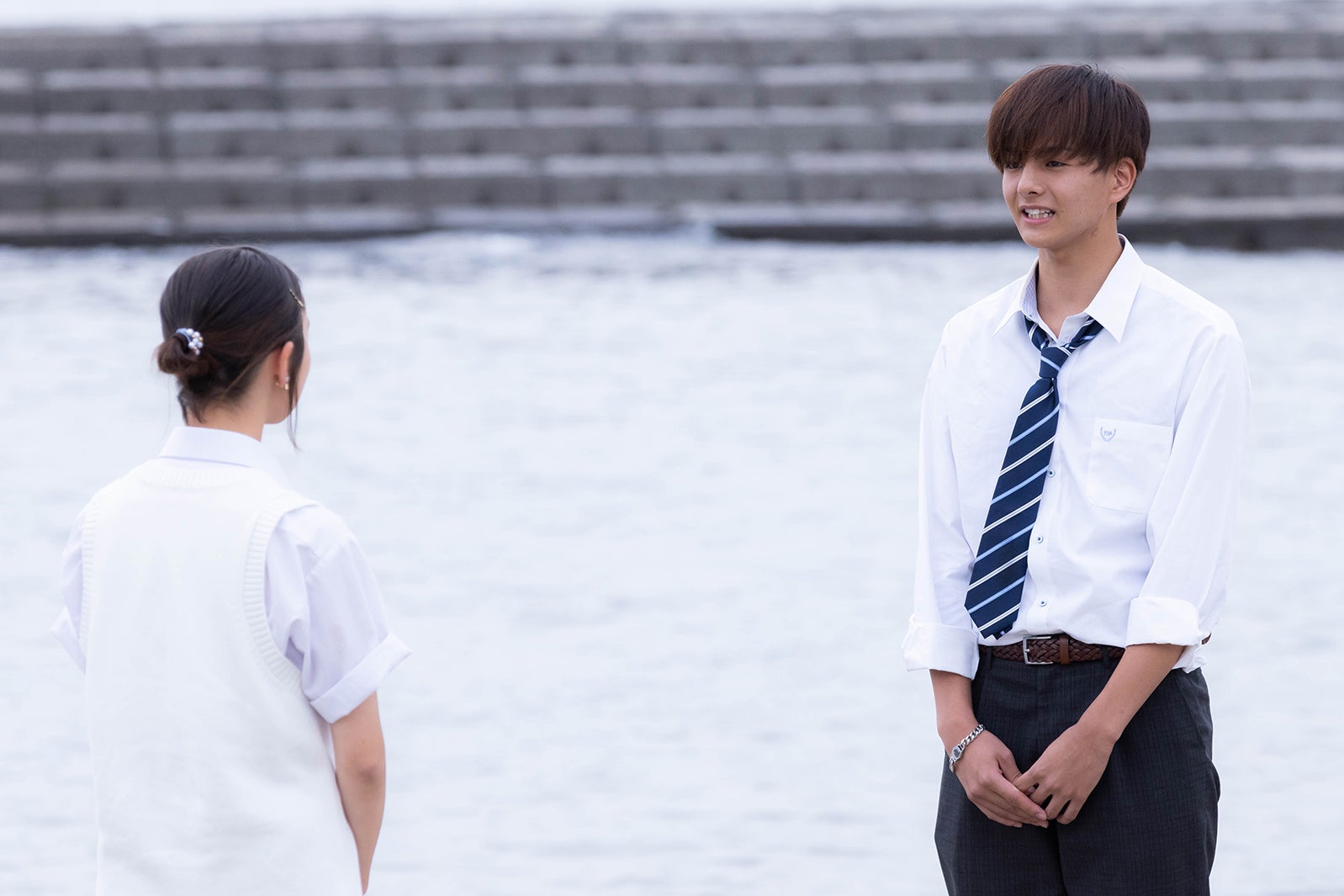  ゆりあ、りゅうが「今日、好きになりました。-秋月編-」第5話より（C）AbemaTV, Inc.